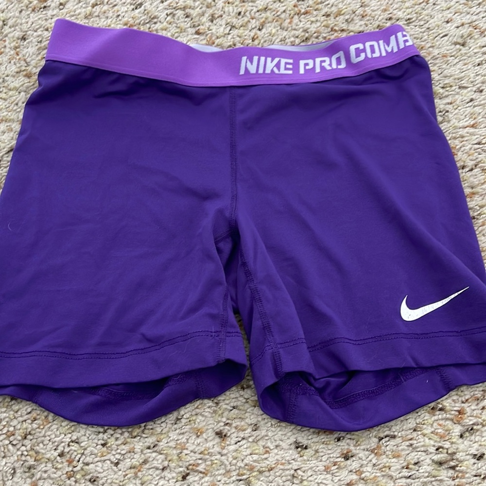 Nike womens dri fit compression shorts